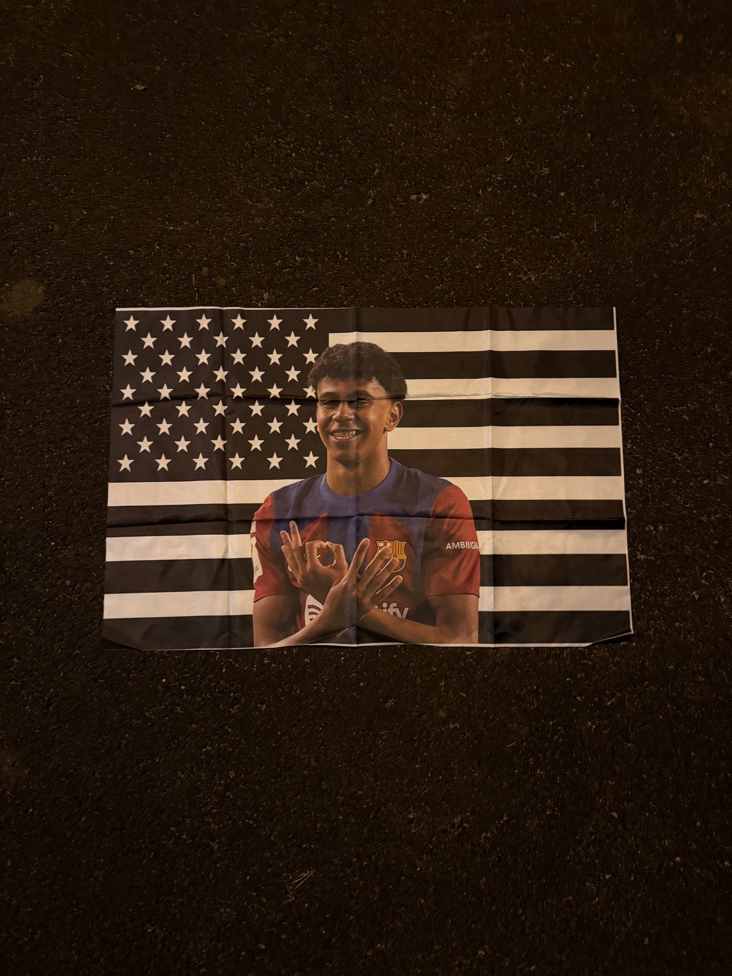 Flaga Lamine Yamal 60x90 cm