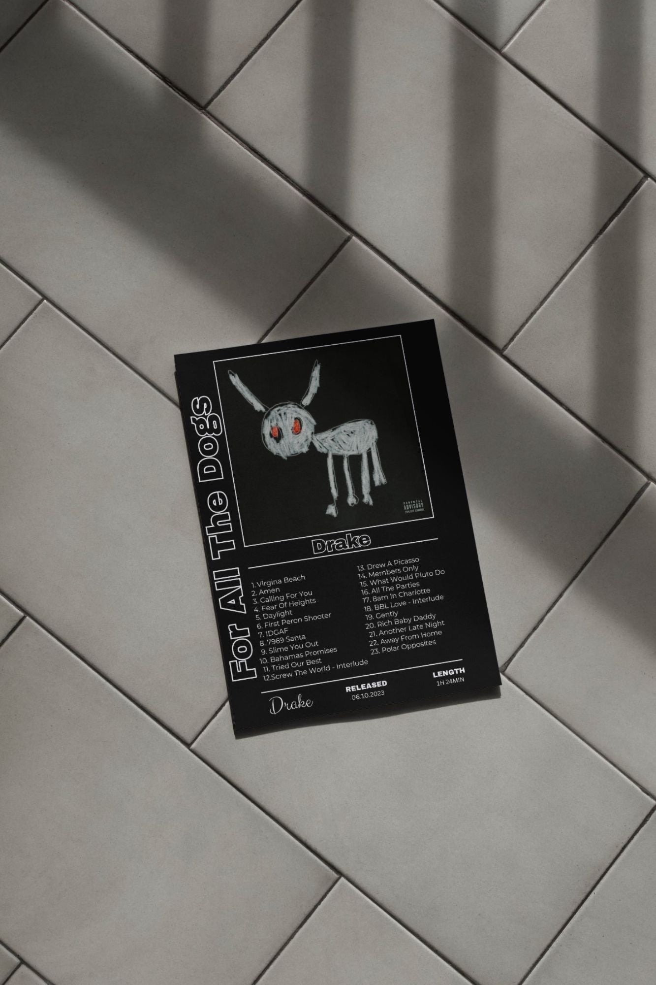 Plakat Drake - For All The Dogs