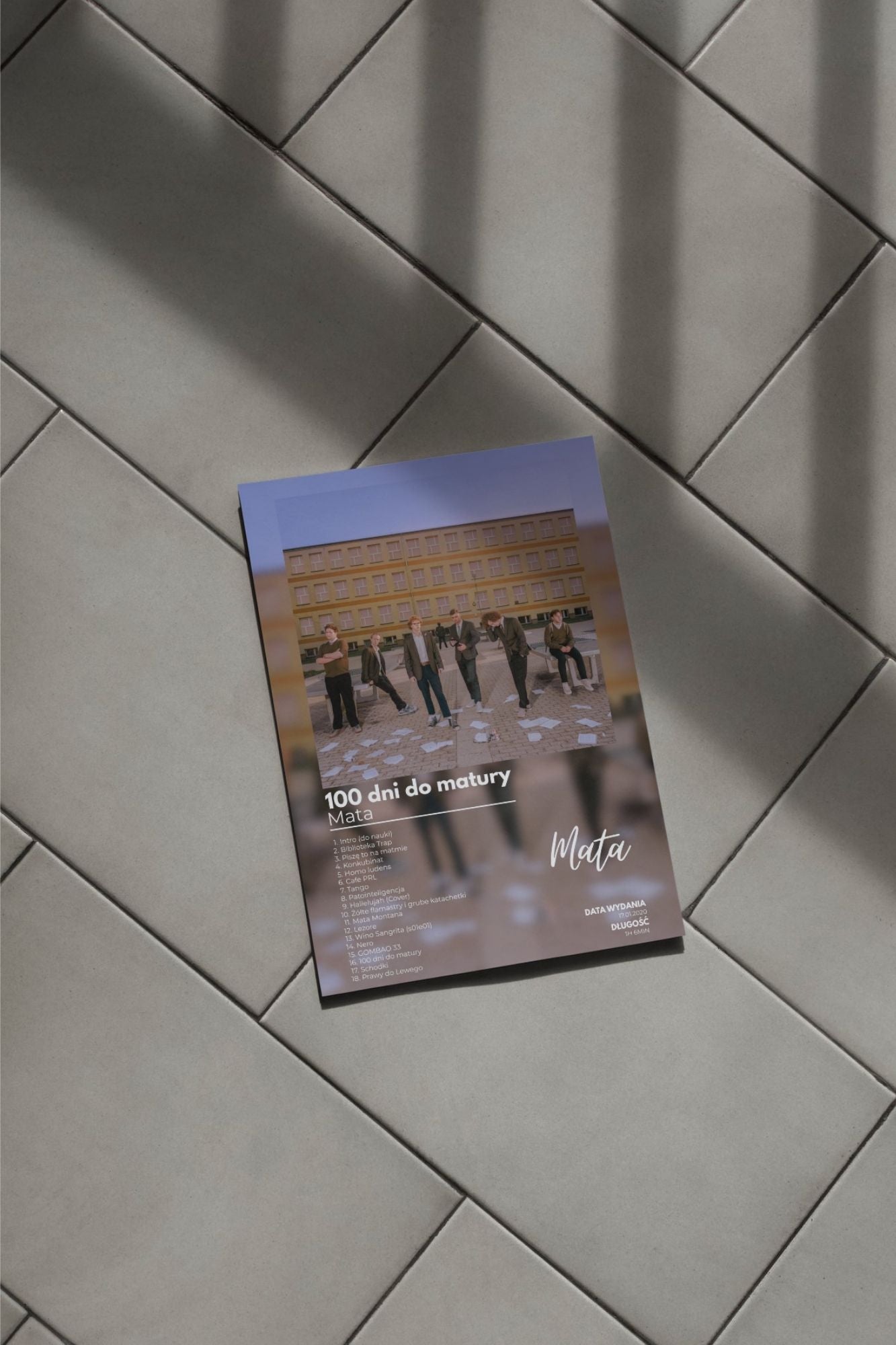 Plakat Mata - 100 dni do matury