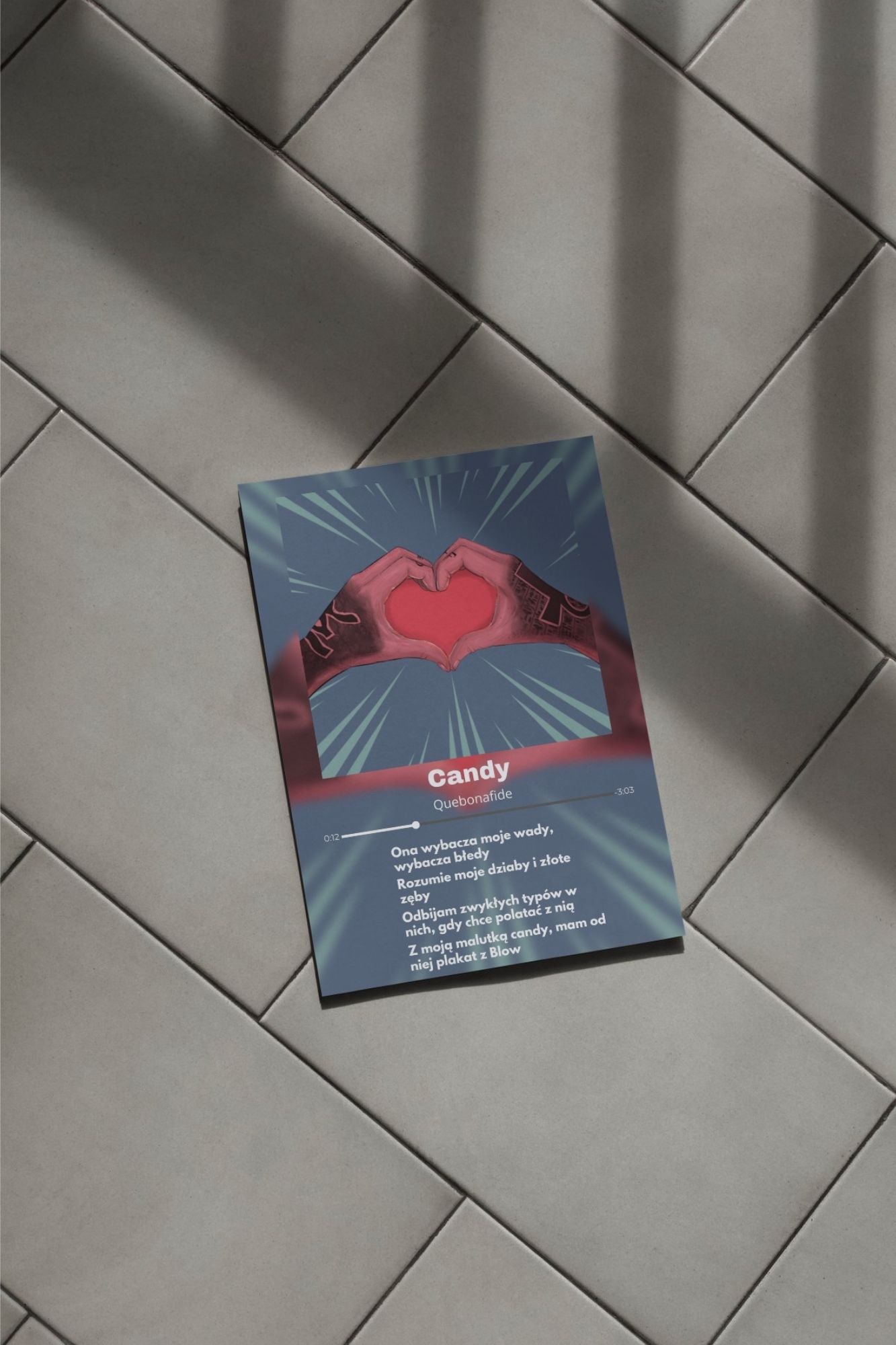 Plakat Quebonafide - Candy