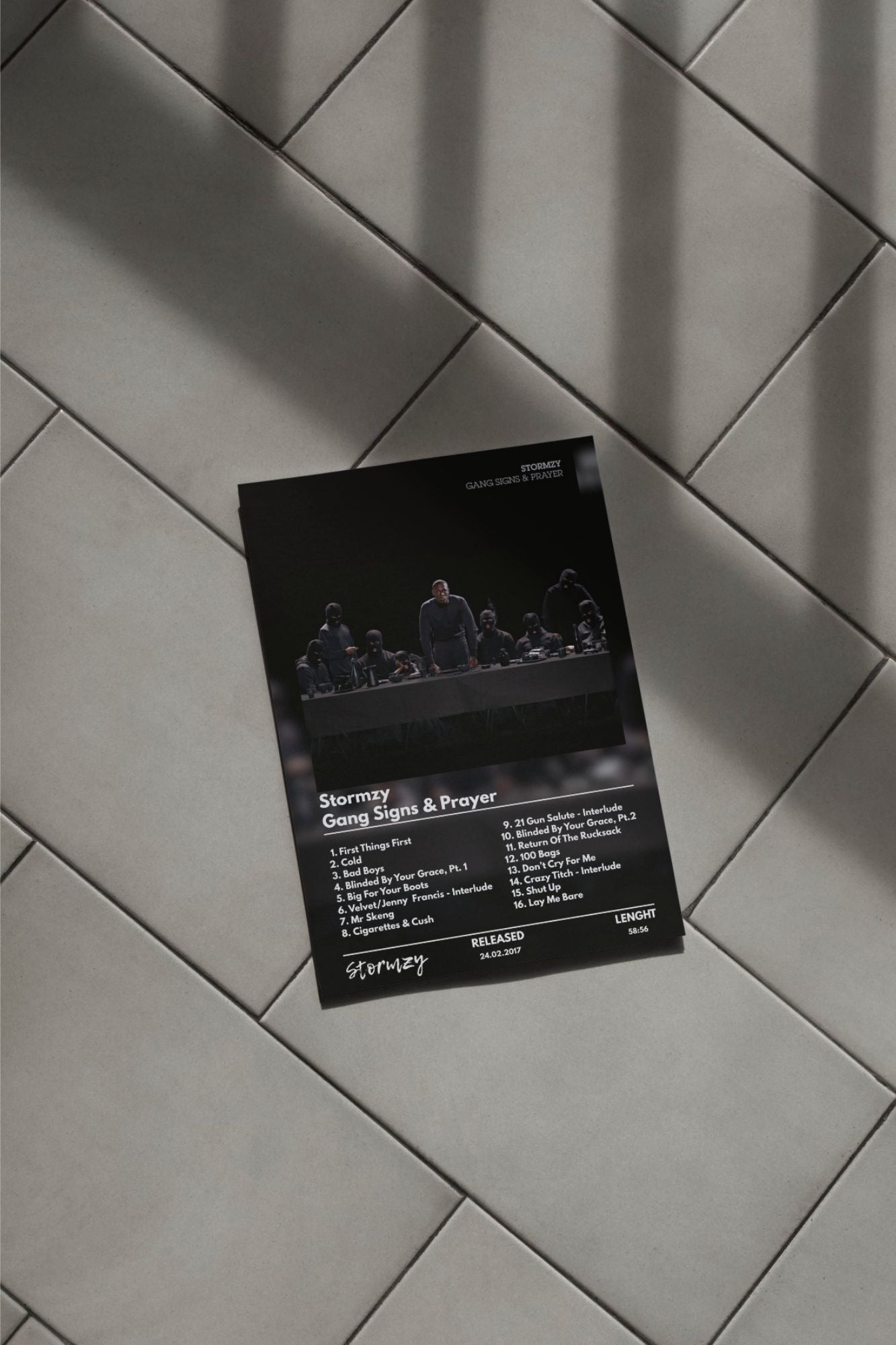 Plakat Stormzy - Gang Signs & Prayer