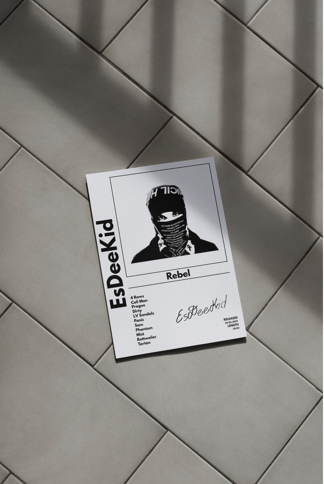 Plakat EsDeeKid - Rebel