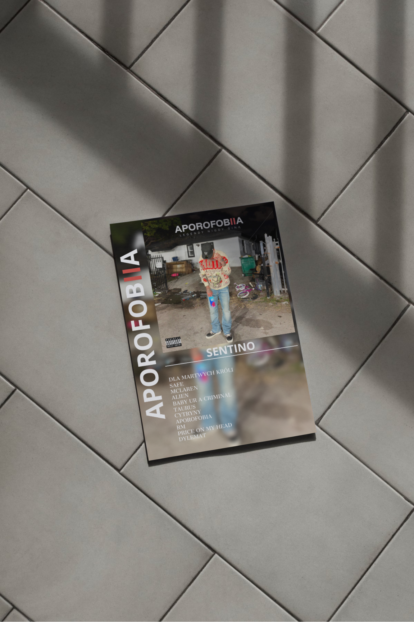 Plakat Sentino - APOROFOBIIA