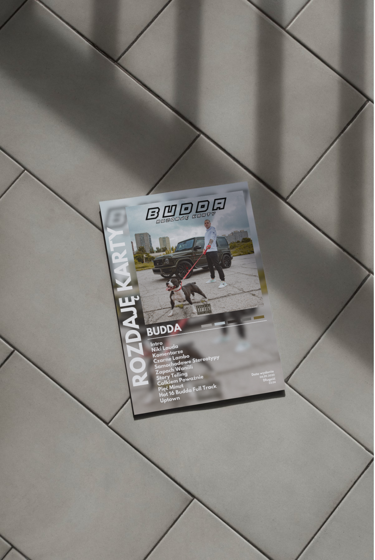 Plakat Budda - Rozdaję Karty