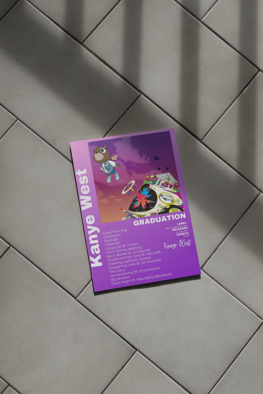 Plakat Kanye West - Graduation