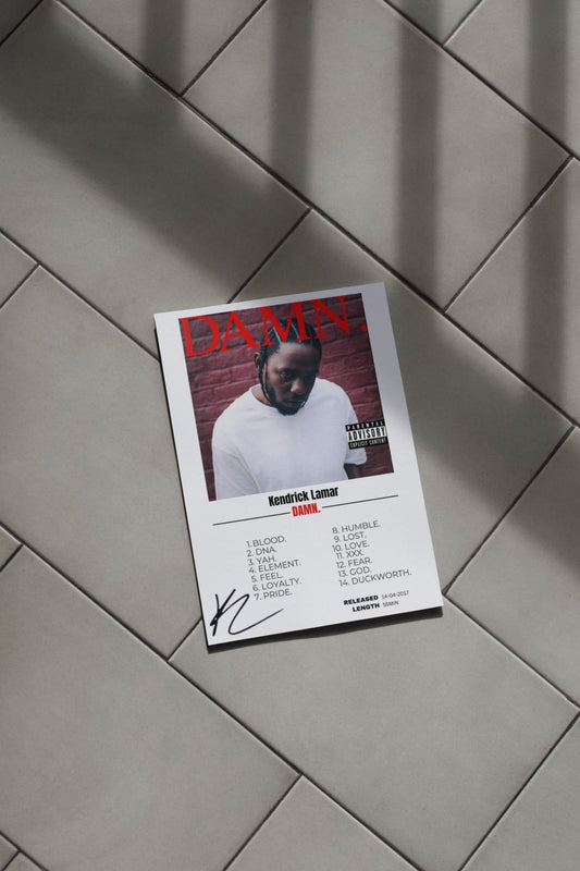 Plakat Kendrick Lamar - DAMN