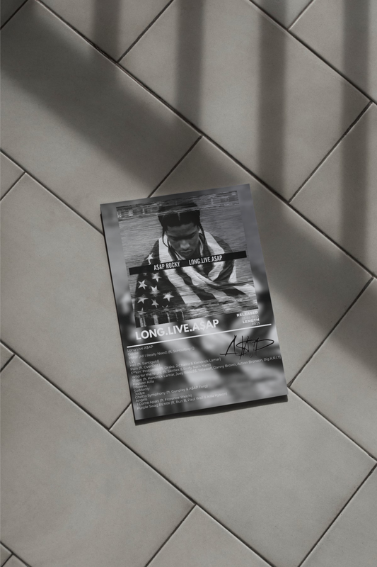 Plakat A$AP Rocky - LONG.LIVE.A$AP