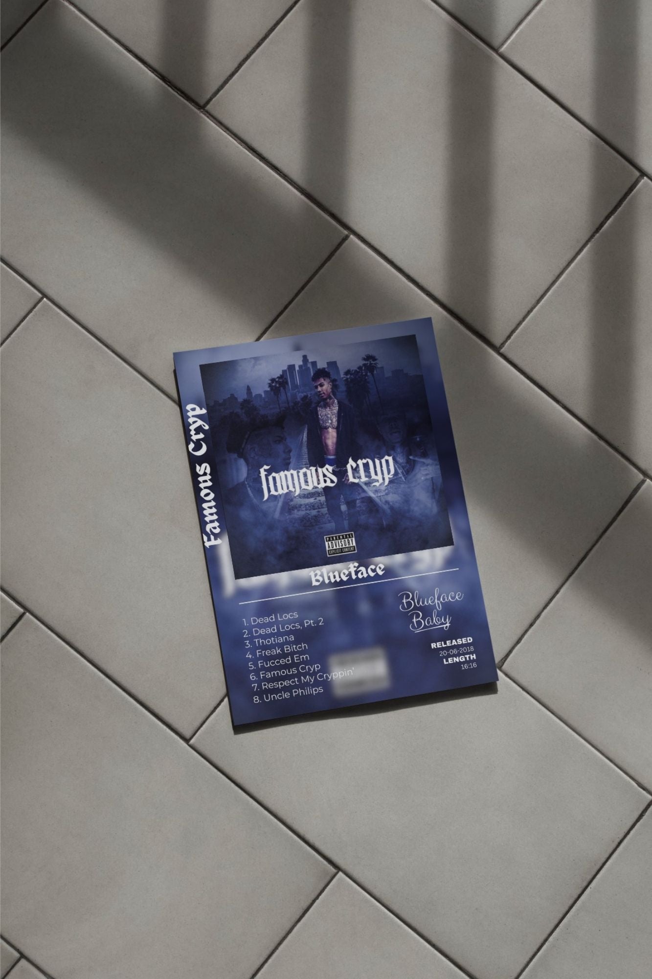 Blueface - Famous Cryp 30x40cm
