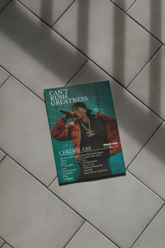 Plakat Central Cee - Can't Rush Greatness