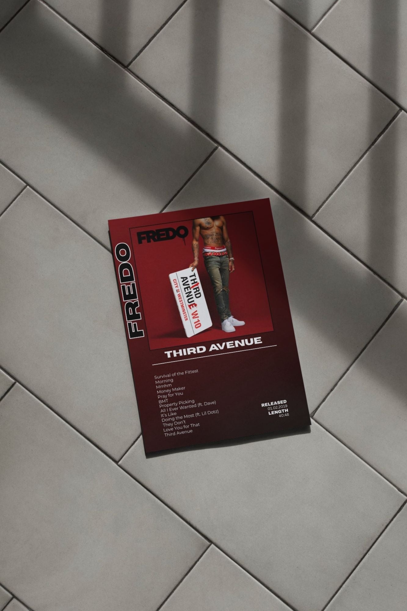 Plakat Fredo - Third Avenue