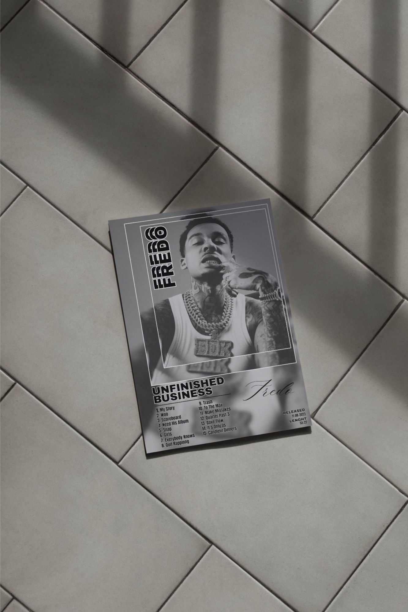 Plakat Fredo - Unfinished Business