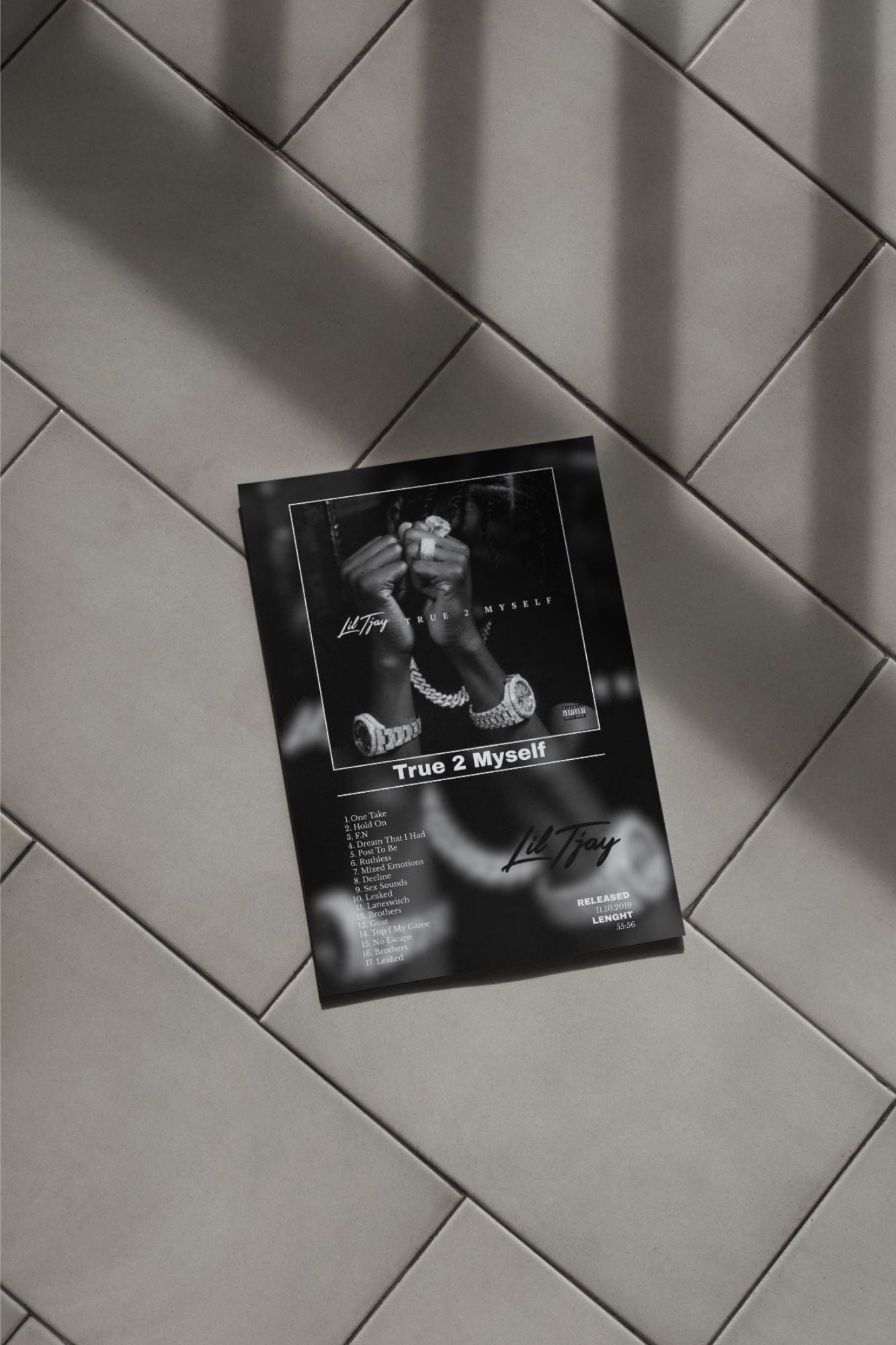 Lil Tjay - True 2 Myself 30x40cm