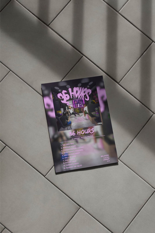 Plakat M Huncho, Potter Paper - 36 Hours