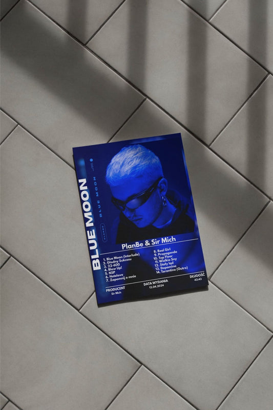 Plakat PlanBe & Sir Mich - Blue Moon