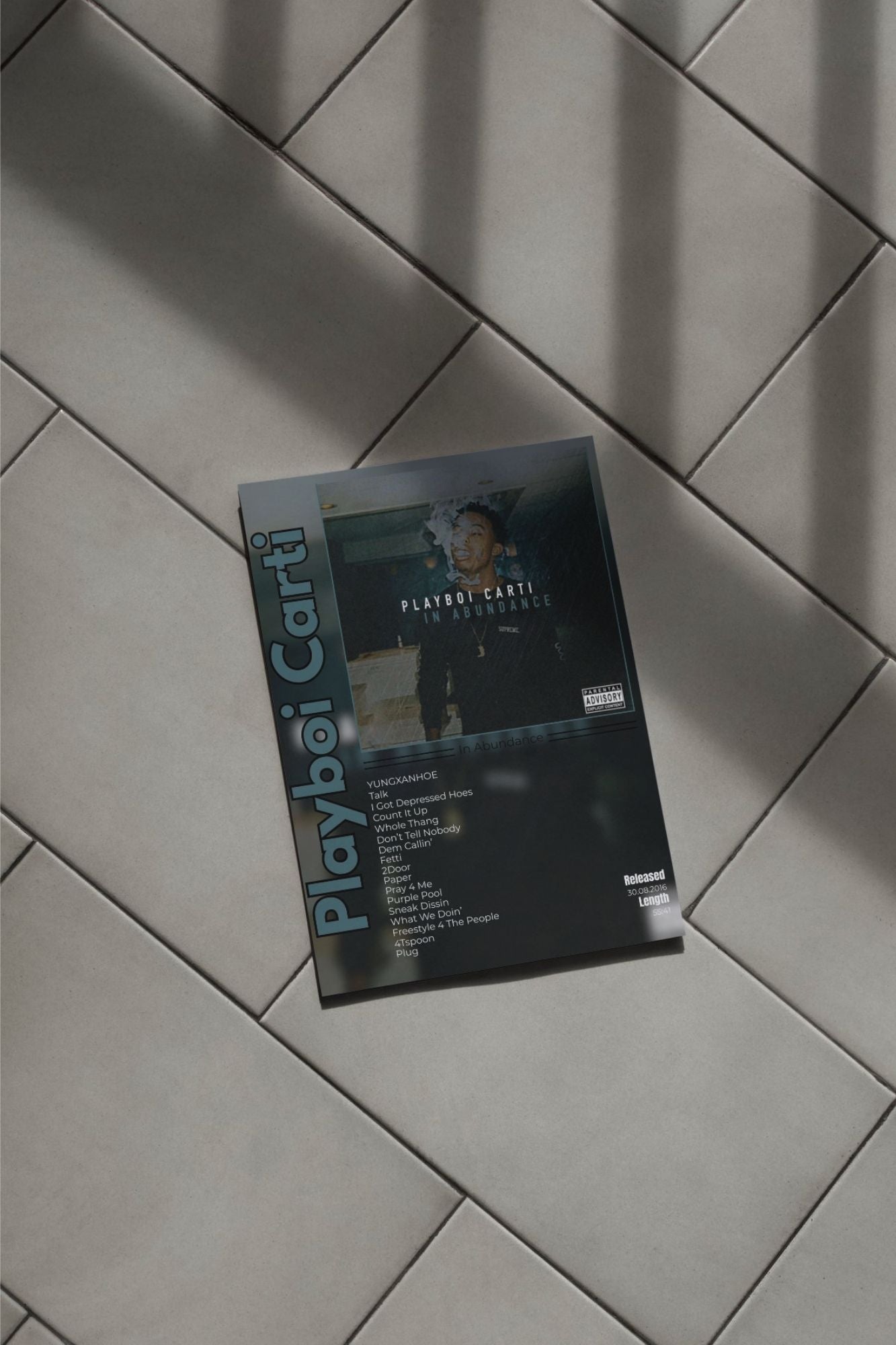 Plakat Playboi Carti - In Abundance