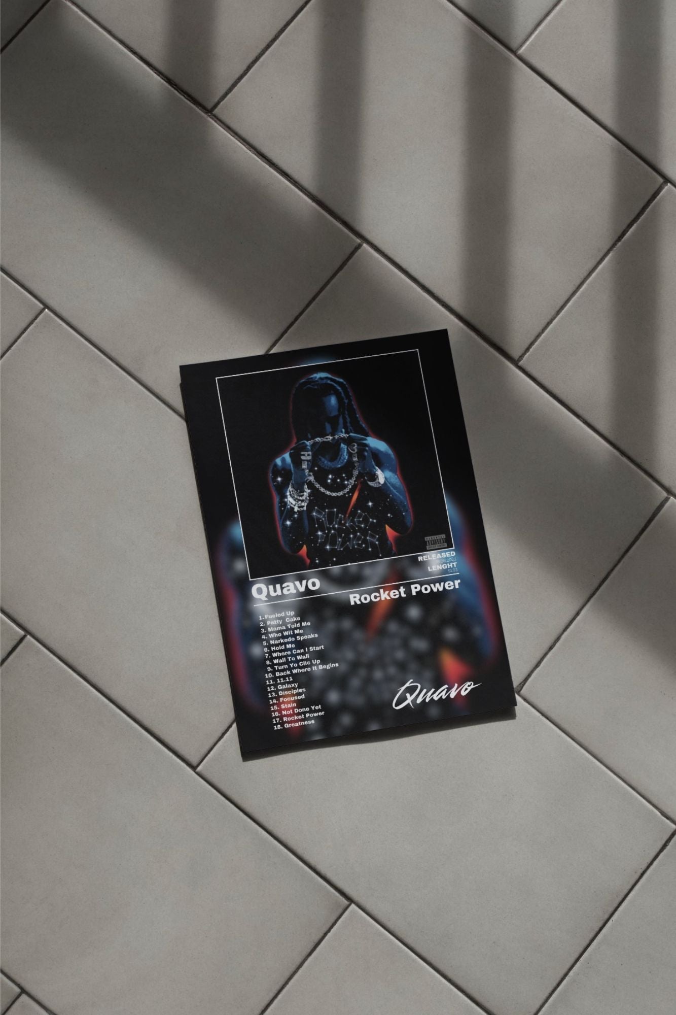 Plakat Quavo - Rocket Power