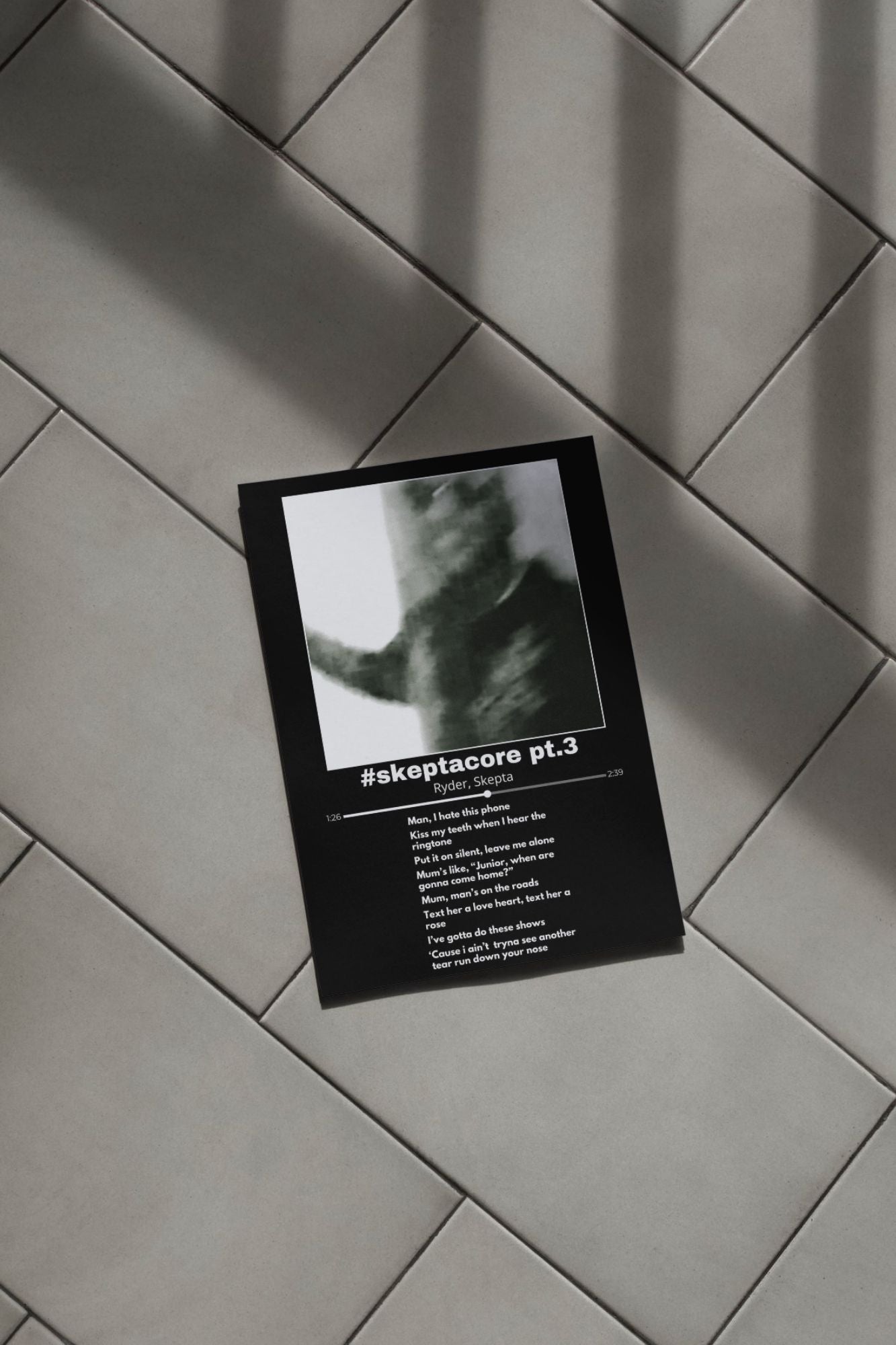 Plakat Skepta - #skeptacore pt.3