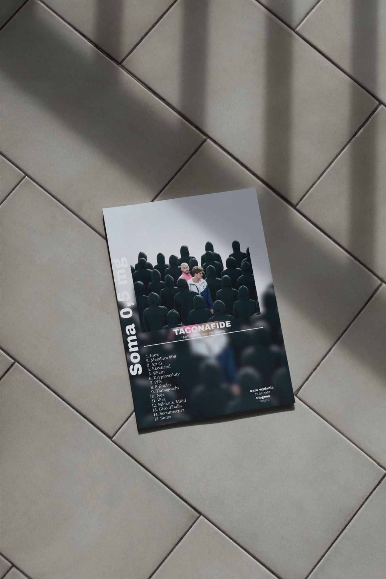 Plakat Taconafide - Soma 0,5mg