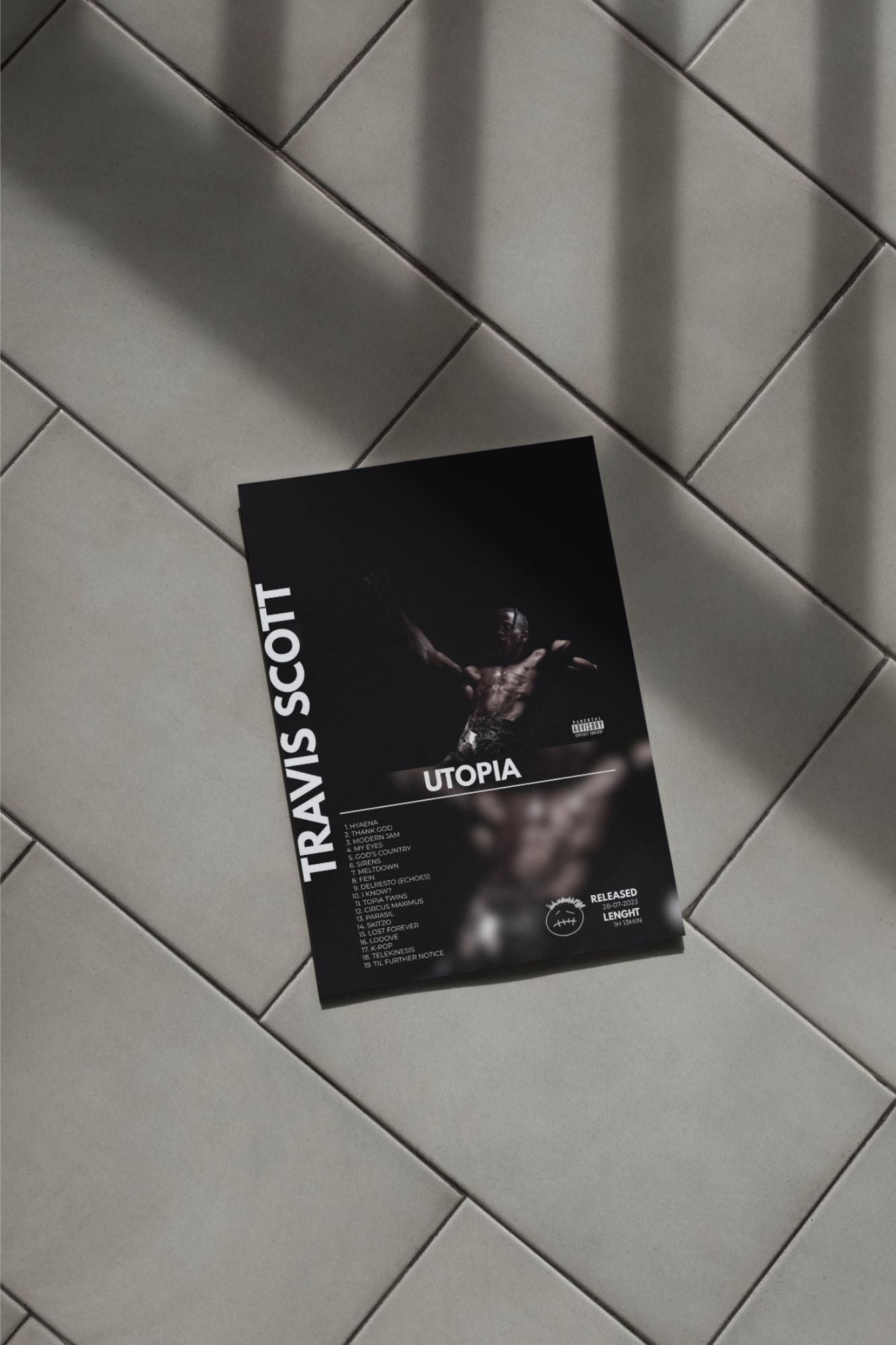 Travis Scott - Utopia 30x40cm
