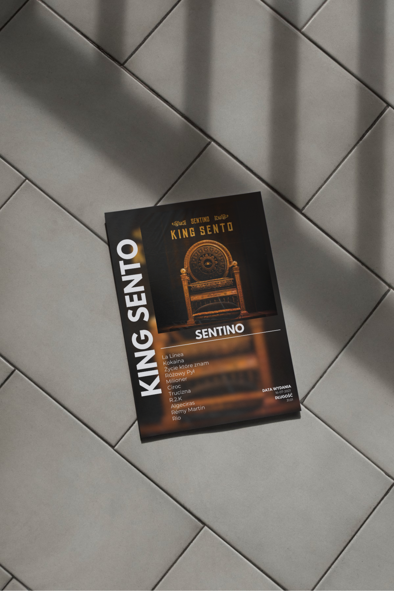 Sentino - King Sento 30x40cm