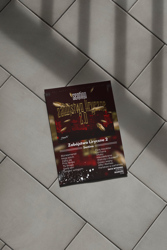 Plakat Sentino - Zabójstwo Liryczne 2