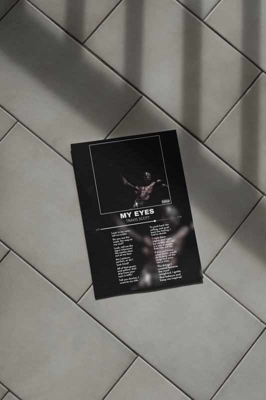Plakat Travis Scott - My Eyes