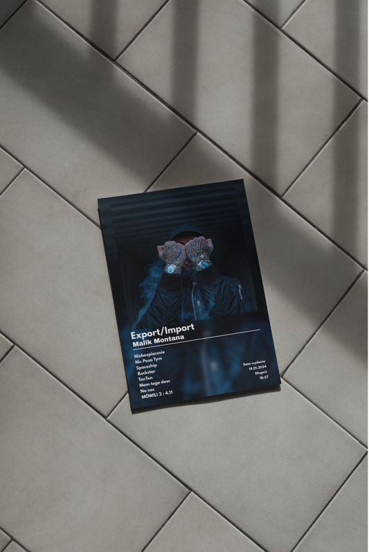 Plakat Malik Montana - Export/Import