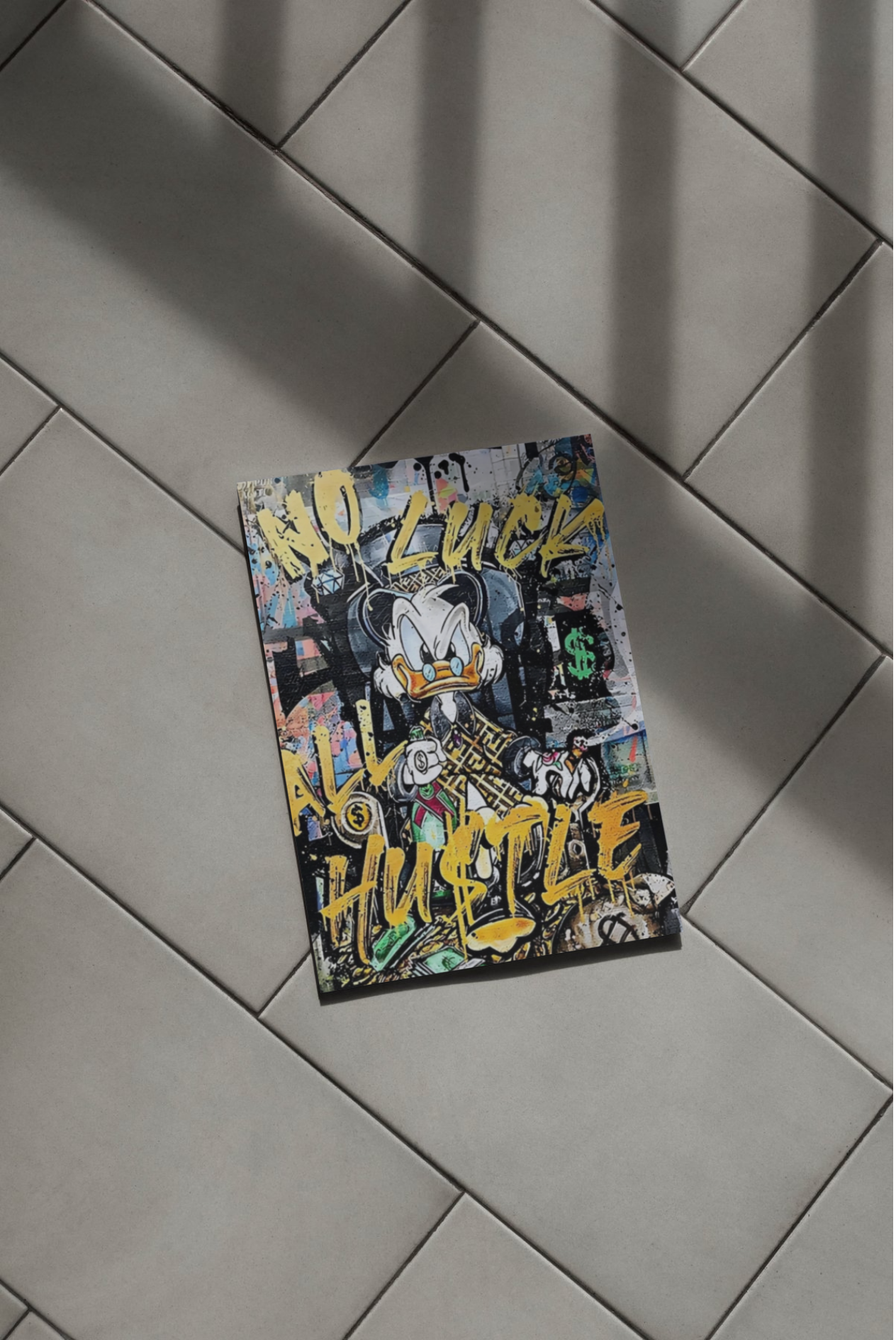 Plakat Sknerus McKwacz No Luck All Hustle